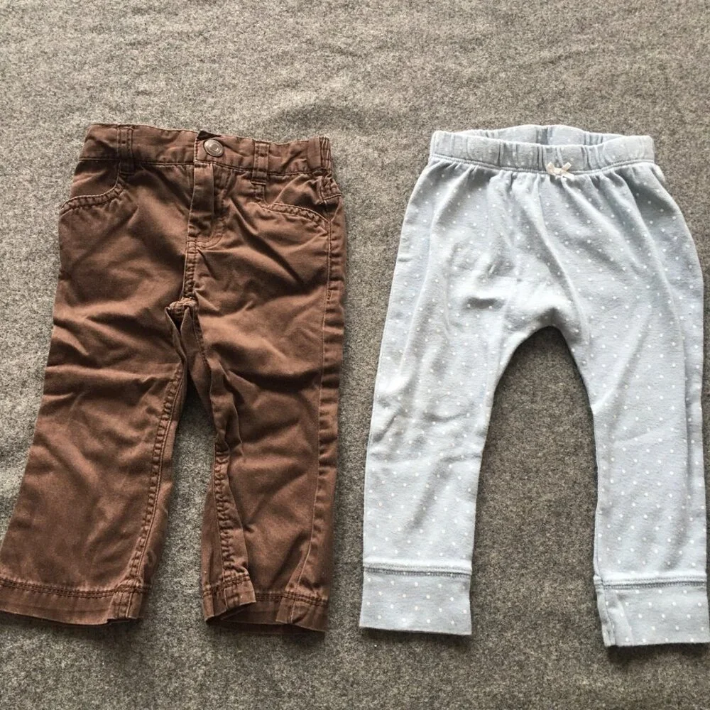 Baby Girl 18-24 Months Clothing Lot 8x‎ Pieces Bulk Winter Preppy Casual Cotton